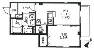 ドルチェヴィータ　オオツカの物件間取画像